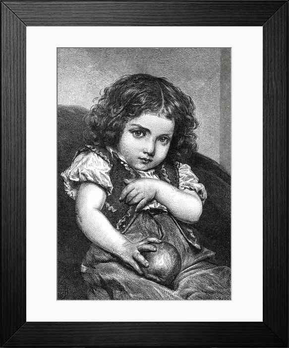 Framed Print : The Spoiled Child by M. Piot, from a photograph by the Berlin Photographic Company, 1876. Creator: Unknown. The Spoiled Child by M. Piot, from a photograph by the Berlin Photographic Company, 1876. Creator: Unknown Framed Print : The Spoiled Child by M. Piot, from a photograph by the Berlin Photographic Company, 1876. Creator: Unknown. The Spoiled Child by M. Piot, from a photograph by the Berlin Photographic Company, 1876. Creator: Unknown