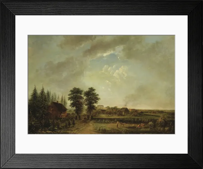 Framed Print : Skebo mill. Creator: Unknown Framed Print : Skebo mill. Creator: Unknown