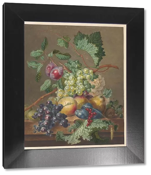 Still life with fruits, 1700-1800. Creator: Jan de Bruyn