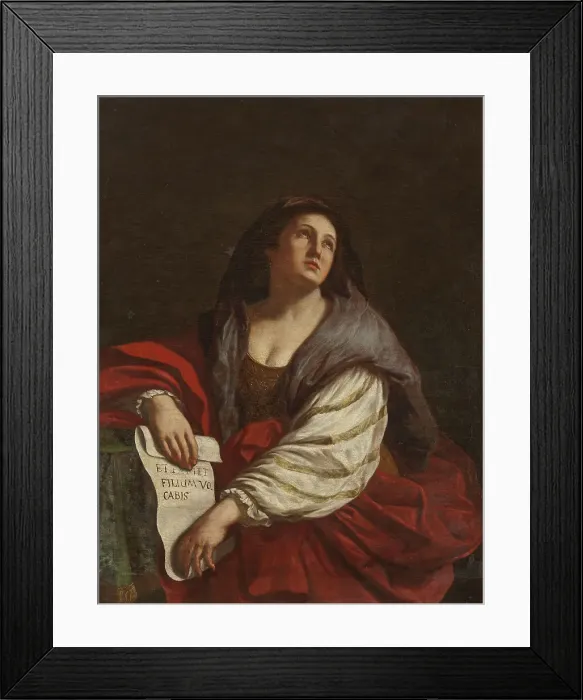 Framed Print : The Cimmerian Sibyl. Creator: Unknown Framed Print : The Cimmerian Sibyl. Creator: Unknown