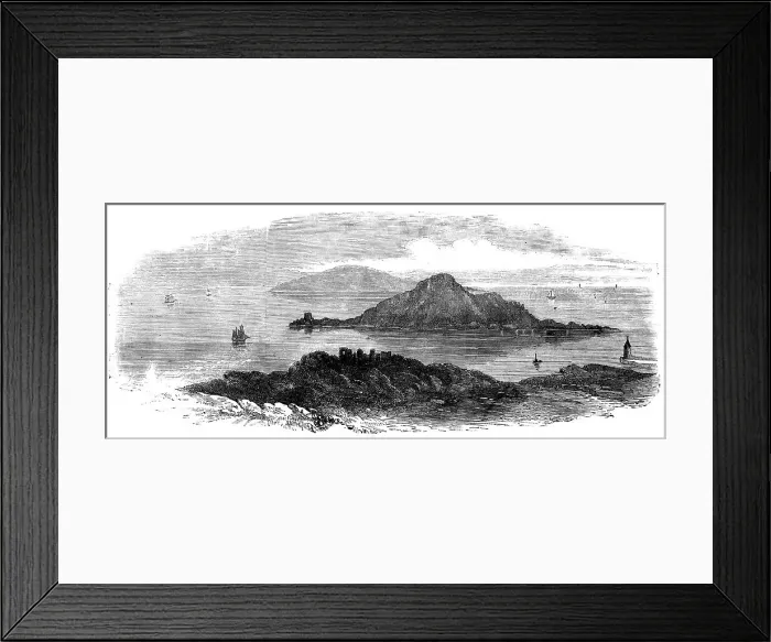 Framed Print : The Hill of Howth, 1858. Creator: Unknown Framed Print : The Hill of Howth, 1858. Creator: Unknown