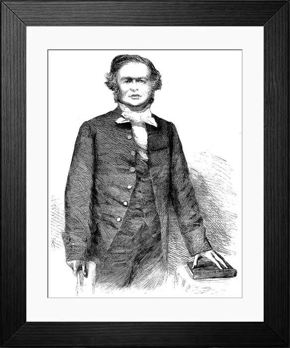 Framed Print : Mr. J. T. Smith, Mayor of Melbourne, 1858. Creator: Unknown Framed Print : Mr. J. T. Smith, Mayor of Melbourne, 1858. Creator: Unknown
