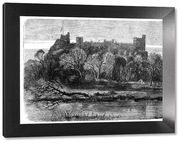 Arundel Castle, Sussex, the Seat of the Duke of Norfolk, 1858. Creator: Unknown