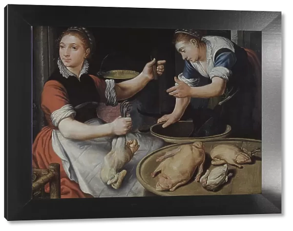 Two Women Cooking, 1562. Creator: Pieter Aertsen