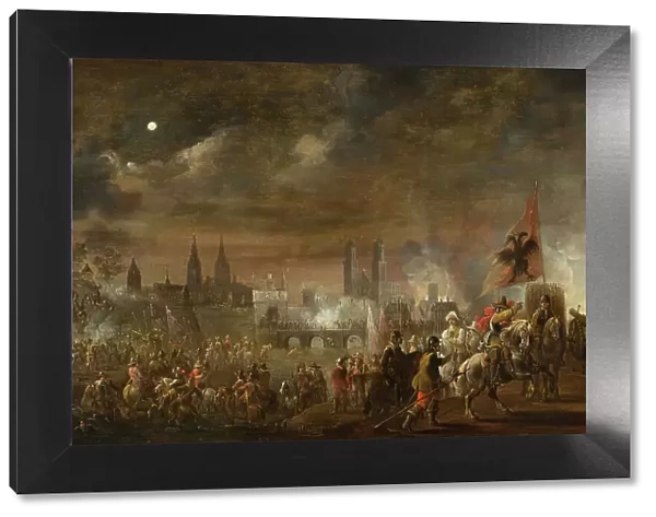 The Siege of Magdeburg, 1631, (1650). Creator: Pieter Meulener