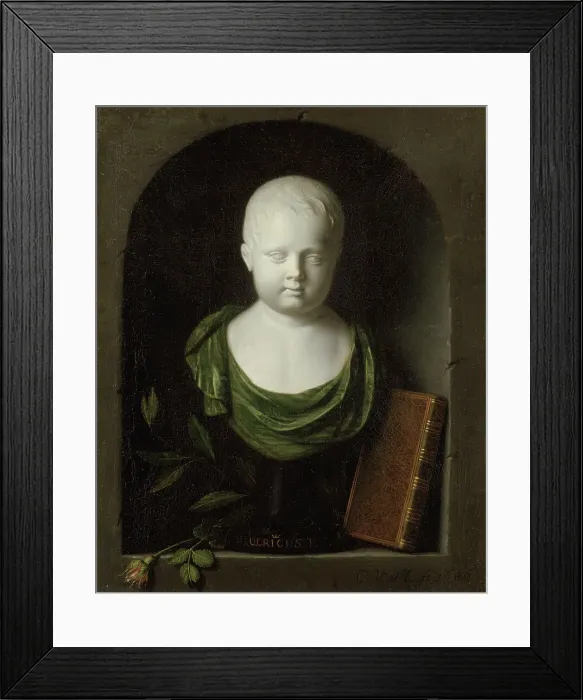 Framed Print : Ulrik (1684-85), Prince of Sweden, Son of Karl XI, 1686. Creator: Unknown Framed Print : Ulrik (1684-85), Prince of Sweden, Son of Karl XI, 1686. Creator: Unknown