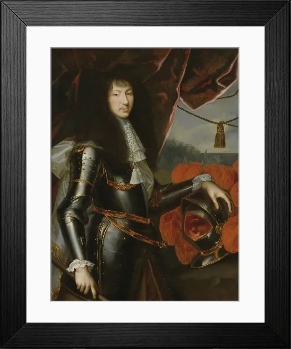Framed Print : Louis XIV, 1638-1715, King of France, 1664. Creator: Anon Framed Print : Louis XIV, 1638-1715, King of France, 1664. Creator: Anon