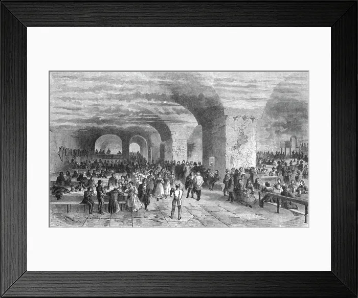 Framed Print : The Court Brewery in Munich; From Alsace to the Hartz, 1975. Creator: Unknown Framed Print : The Court Brewery in Munich; From Alsace to the Hartz, 1975. Creator: Unknown