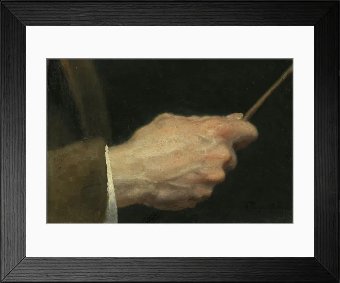 Framed Print : Study of a Hand, late 19th-early 20th century. Creator: Robert Thegerstrom Framed Print : Study of a Hand, late 19th-early 20th century. Creator: Robert Thegerstrom