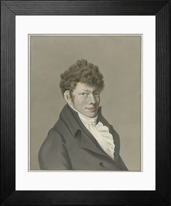 Framed Print : Portrait of Wouter Johannes van Troostwijk, 1782-1833. Creator: Jean Bernard Framed Print : Portrait of Wouter Johannes van Troostwijk, 1782-1833. Creator: Jean Bernard