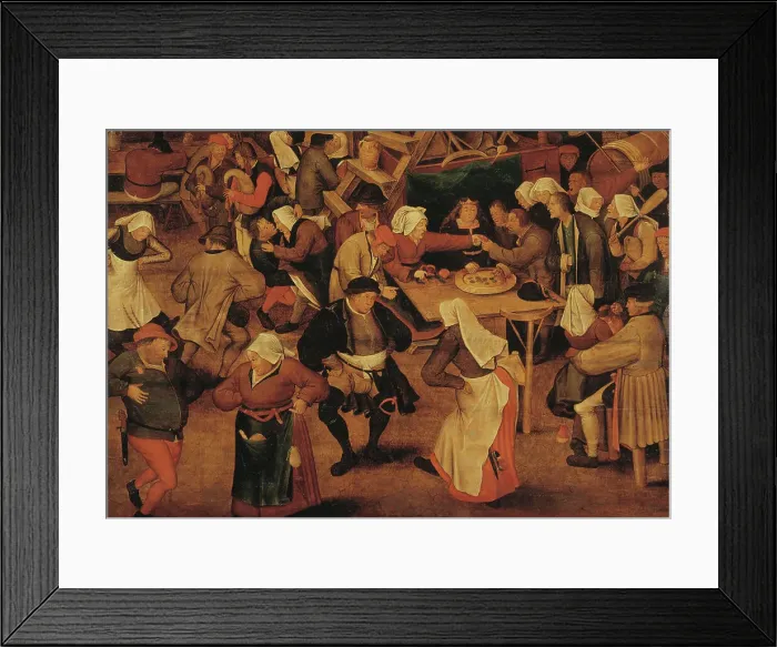 Framed Print : The Wedding Dance. Creator: Unknown Framed Print : The Wedding Dance. Creator: Unknown
