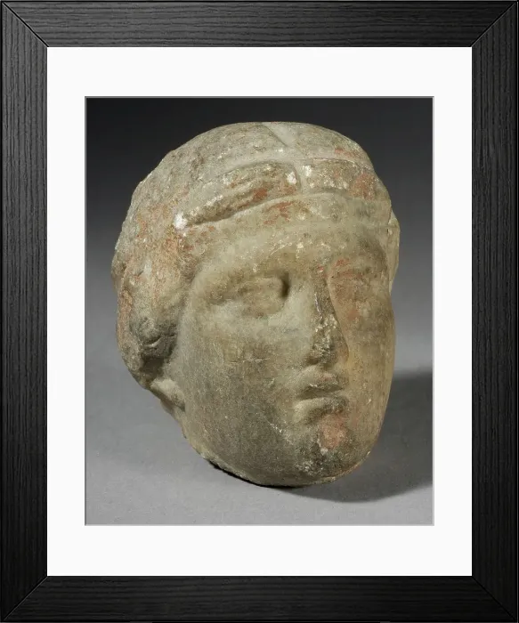 Framed Print : Ptolemaic Ruler Head, Greco-Roman Period (332-31 BCE). Creator: Unknown Framed Print : Ptolemaic Ruler Head, Greco-Roman Period (332-31 BCE). Creator: Unknown