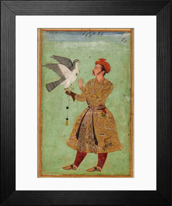 Framed Print : Prince With a Falcon, between c1600 and c1605. Creator: Unknown Framed Print : Prince With a Falcon, between c1600 and c1605. Creator: Unknown
