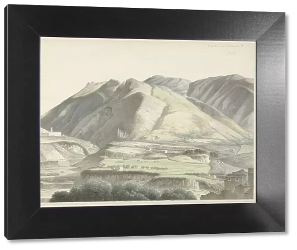 Italian landscape at Subiaco, c.1787-c.1847. Creator: Josephus Augustus Knip