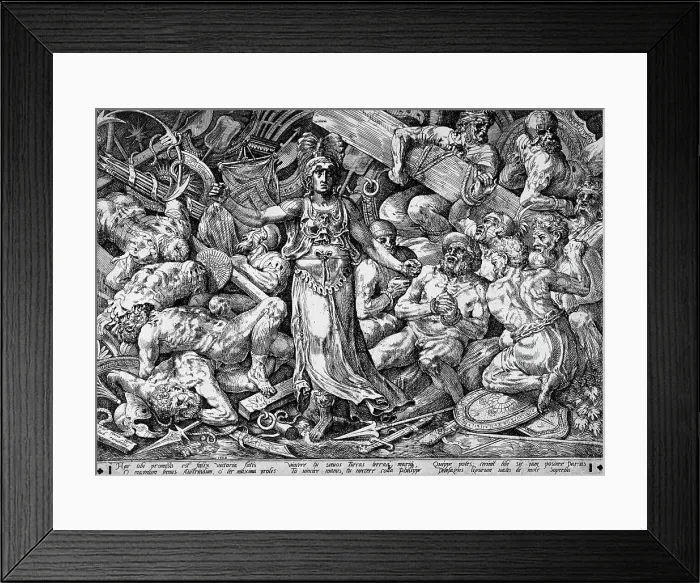 Framed Print : Victory, 1552. Creator: Frans Floris Framed Print : Victory, 1552. Creator: Frans Floris