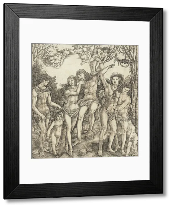 Framed Print : Allegory of Carnal Love, after 1535. Creator: Cristofano di Michele Martini Framed Print : Allegory of Carnal Love, after 1535. Creator: Cristofano di Michele Martini