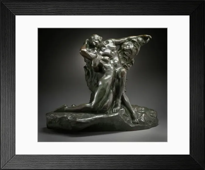Framed Print : Eternal Spring (image 1 of 2), Cast before 1917 (?). Creator: Auguste Rodin Framed Print : Eternal Spring (image 1 of 2), Cast before 1917 (?). Creator: Auguste Rodin
