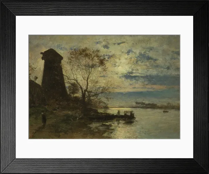 Framed Print : The Shore, 1872. Creator: Alfred Wahlberg Framed Print : The Shore, 1872. Creator: Alfred Wahlberg