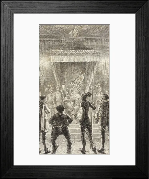 Framed Print : Plate XXI from Life and Adventures of the Knight Don Quixote de la Mancha, 1780. Creator: Daniel Berger Framed Print : Plate XXI from Life and Adventures of the Knight Don Quixote de la Mancha, 1780. Creator: Daniel Berger