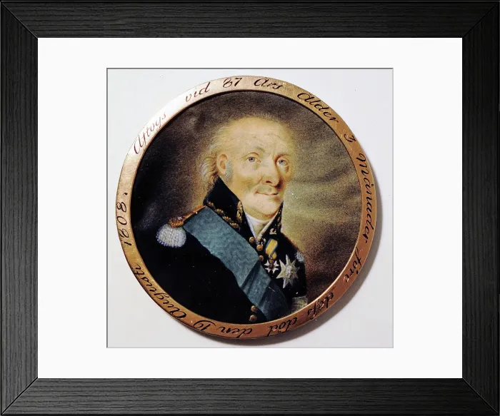 Framed Print : Portrait of Vice Admiral Fredrik Henrik af Chapman, 1808, early 19th century. Creator: Anders Gustaf Andersson Framed Print : Portrait of Vice Admiral Fredrik Henrik af Chapman, 1808, early 19th century. Creator: Anders Gustaf Andersson