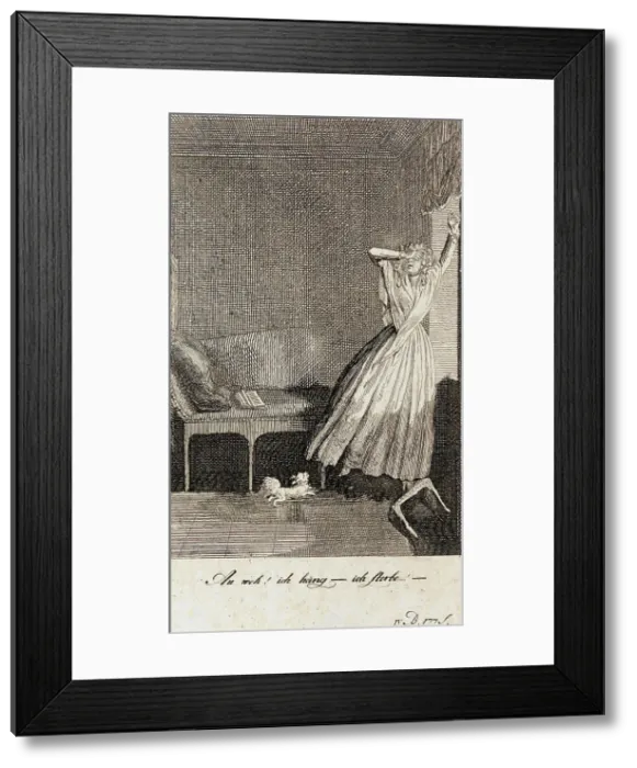 Framed Print : Blumauer's Aeneide, 1789. Creator: Daniel Nikolaus Chodowiecki Framed Print : Blumauer's Aeneide, 1789. Creator: Daniel Nikolaus Chodowiecki