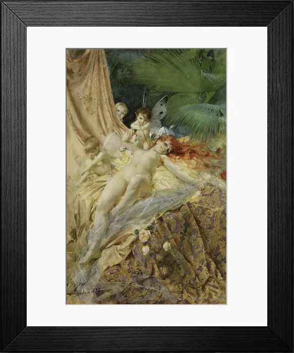 Framed Print : Love nymph. Creator: Anders Leonard Zorn Framed Print : Love nymph. Creator: Anders Leonard Zorn