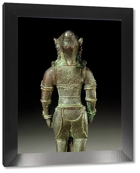 Demonic Figure (Rakshasa) (image 2 of 2), 14th-early 16th century. Creator: Unknown