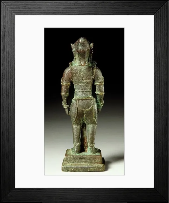 Framed Print : Demonic Figure (Rakshasa) (image 2 of 2), 14th-early 16th century. Creator: Unknown Framed Print : Demonic Figure (Rakshasa) (image 2 of 2), 14th-early 16th century. Creator: Unknown