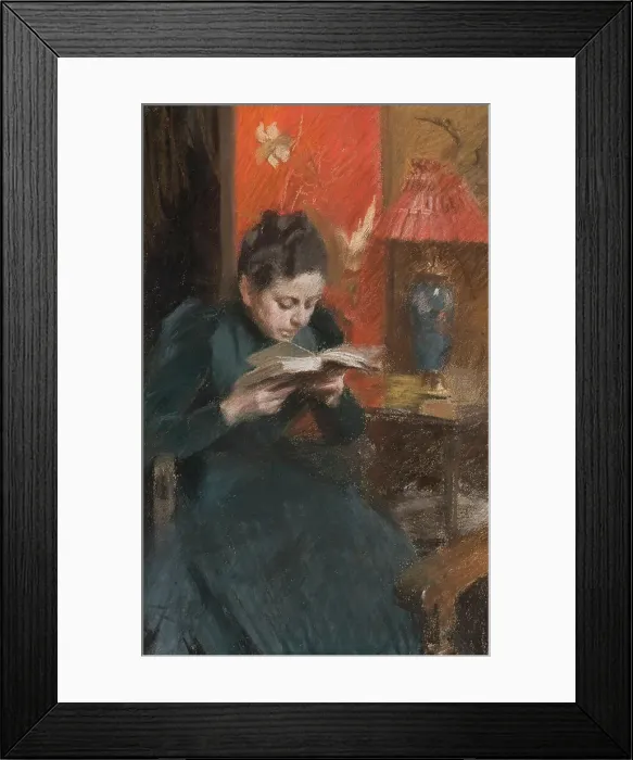 Framed Print : The Artist's Wife, 1889. Creator: Anders Leonard Zorn Framed Print : The Artist's Wife, 1889. Creator: Anders Leonard Zorn