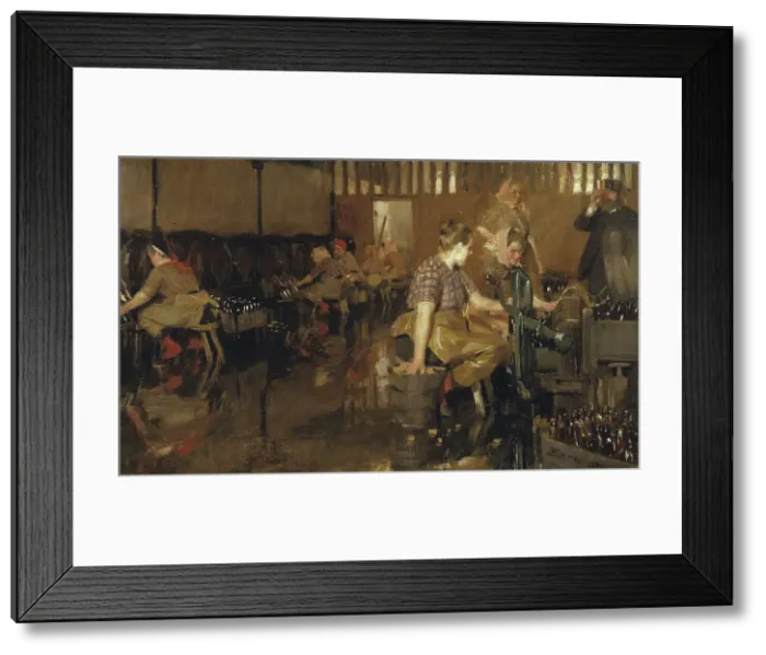 Framed Print : The Little Brewery, 1890. Creator: Anders Leonard Zorn Framed Print : The Little Brewery, 1890. Creator: Anders Leonard Zorn