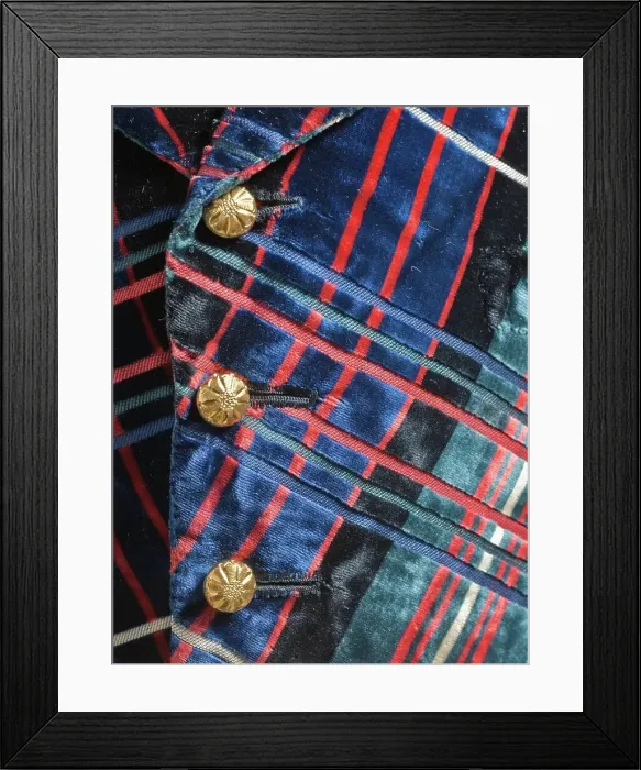 Framed Print : Man's Vest (image 3 of 3), c.1840. Creator: Unknown Framed Print : Man's Vest (image 3 of 3), c.1840. Creator: Unknown