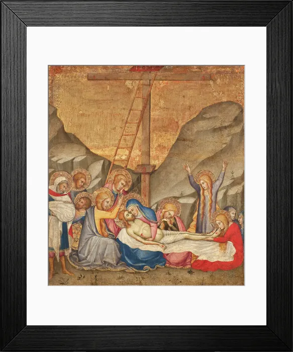 Framed Print : The Lamentation. Creator: Andrea di Bartolo Framed Print : The Lamentation. Creator: Andrea di Bartolo