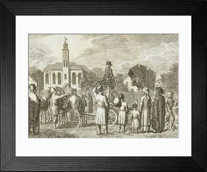 Framed Print : Title Vignette for Schulz Voyage, 1794. Creator: Daniel Nikolaus Chodowiecki Framed Print : Title Vignette for Schulz Voyage, 1794. Creator: Daniel Nikolaus Chodowiecki