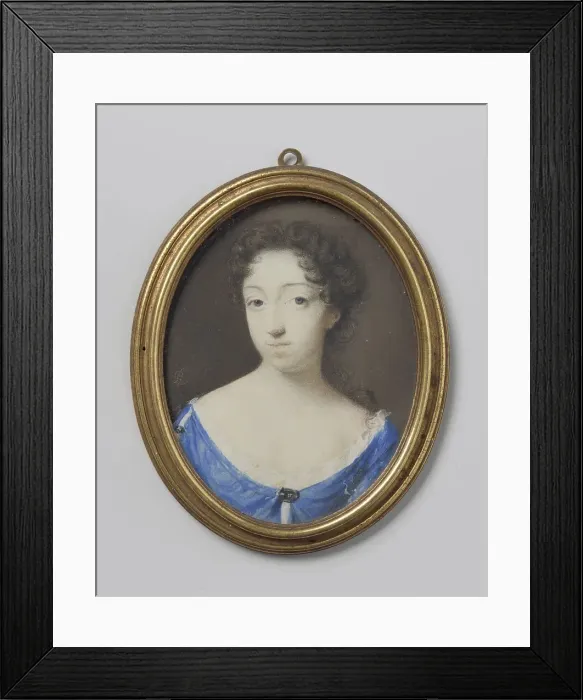 Framed Print : Portrait of a Woman, 1685. Creator: Peter Cross Framed Print : Portrait of a Woman, 1685. Creator: Peter Cross