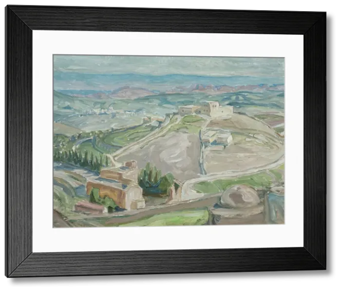 Framed Print : Study from Gethsemane, 1921. Creator: Anna Katarina Boberg Framed Print : Study from Gethsemane, 1921. Creator: Anna Katarina Boberg