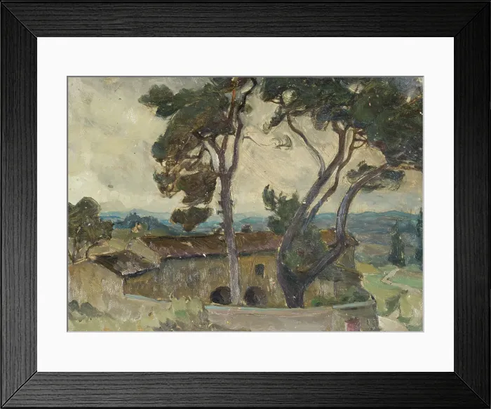 Framed Print : Study from Spoleto, Italy, 1922. Creator: Anna Katarina Boberg Framed Print : Study from Spoleto, Italy, 1922. Creator: Anna Katarina Boberg
