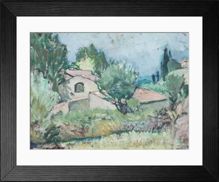 Framed Print : Study from the South of France, 1927. Creator: Anna Katarina Boberg Framed Print : Study from the South of France, 1927. Creator: Anna Katarina Boberg