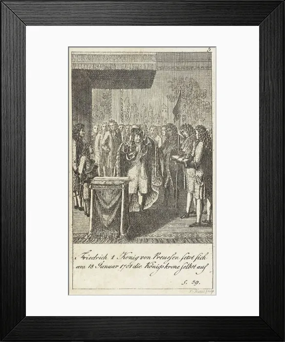 Framed Print : Plate 5 for History of Brandenburg for 1793, 1792. Creator: Daniel Nikolaus Chodowiecki Framed Print : Plate 5 for History of Brandenburg for 1793, 1792. Creator: Daniel Nikolaus Chodowiecki