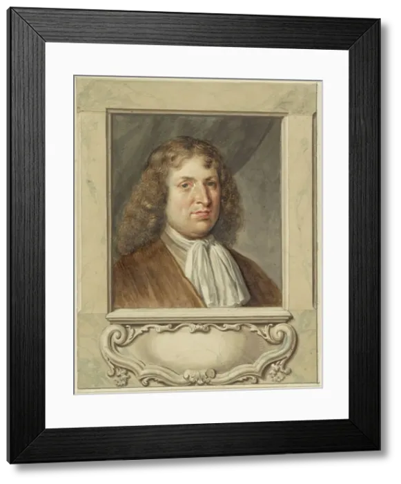 Framed Print : Portrait of Victor Victors, 1712-1795. Creator: Tako Hajo Jelgersma Framed Print : Portrait of Victor Victors, 1712-1795. Creator: Tako Hajo Jelgersma
