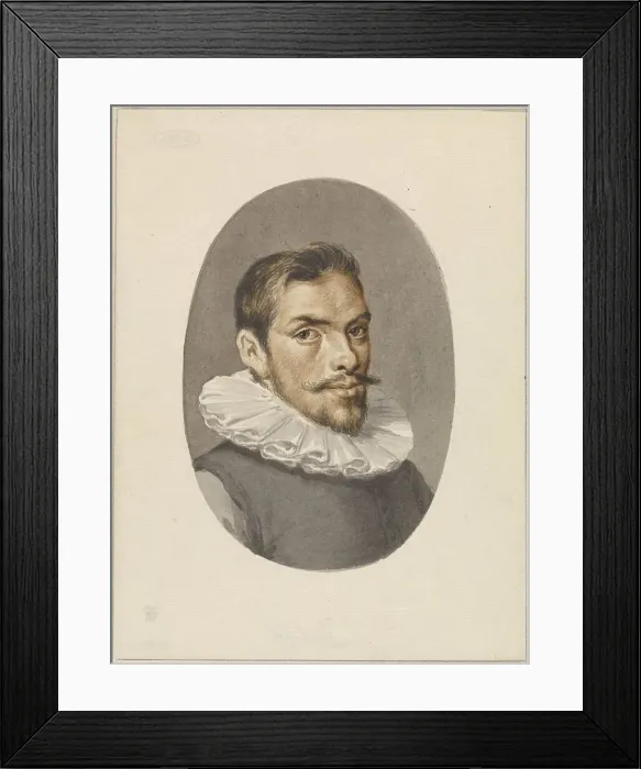 Framed Print : Portrait of Cornelis Jacobsz. Delff, 1712-1795. Creator: Tako Hajo Jelgersma Framed Print : Portrait of Cornelis Jacobsz. Delff, 1712-1795. Creator: Tako Hajo Jelgersma