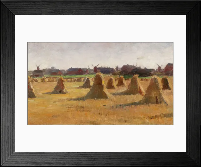 Framed Print : Önninge Village, Åland, 1888. Creator: Anna Wengberg Framed Print : Önninge Village, Åland, 1888. Creator: Anna Wengberg