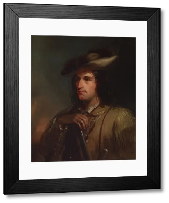 Framed Print : Portrait of Antoine, c1840. Creator: Alfred Jacob Miller Framed Print : Portrait of Antoine, c1840. Creator: Alfred Jacob Miller
