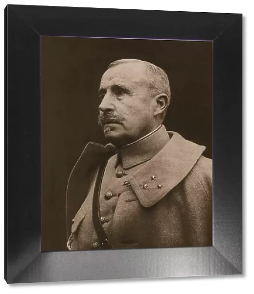 Nos Grands Chefs; Le general Nivelle, commandant en chef du 16 decembre 1916 au 15 mai 1917, 1917. Creator: François Cogné