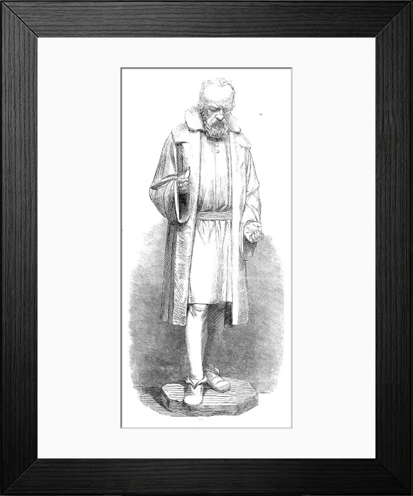 Framed Print : Galileo, 1860. Creator: Unknown Framed Print : Galileo, 1860. Creator: Unknown