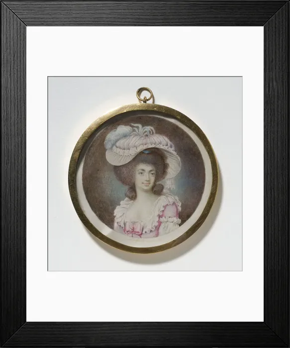 Framed Print : Unknown woman, possibly the artist's future wife Ulrika Maria Stahlberg, died 1797, 1786. Creator: Arvid Lundback Framed Print : Unknown woman, possibly the artist's future wife Ulrika Maria Stahlberg, died 1797, 1786. Creator: Arvid Lundback