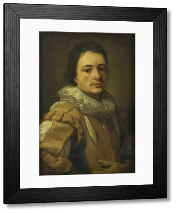 Framed Print : Portrait of a Man, c17th century. Creator: Claude Vignon Framed Print : Portrait of a Man, c17th century. Creator: Claude Vignon
