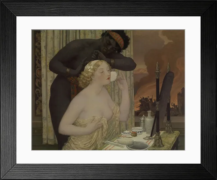 Framed Print : Toilet of Helen, La Belle Hélène, 1914. Creator: Bryson Burroughs Framed Print : Toilet of Helen, La Belle Hélène, 1914. Creator: Bryson Burroughs