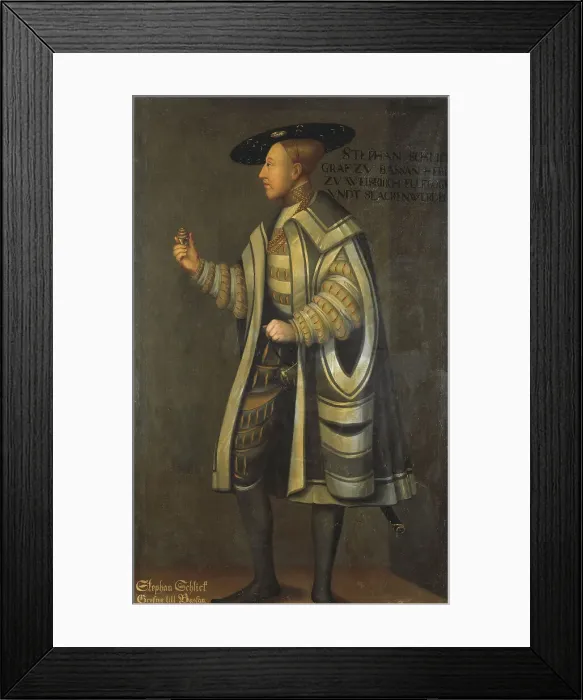 Framed Print : Stefan Schlick, (1487-1526), c17th century. Creator: David Frumerie