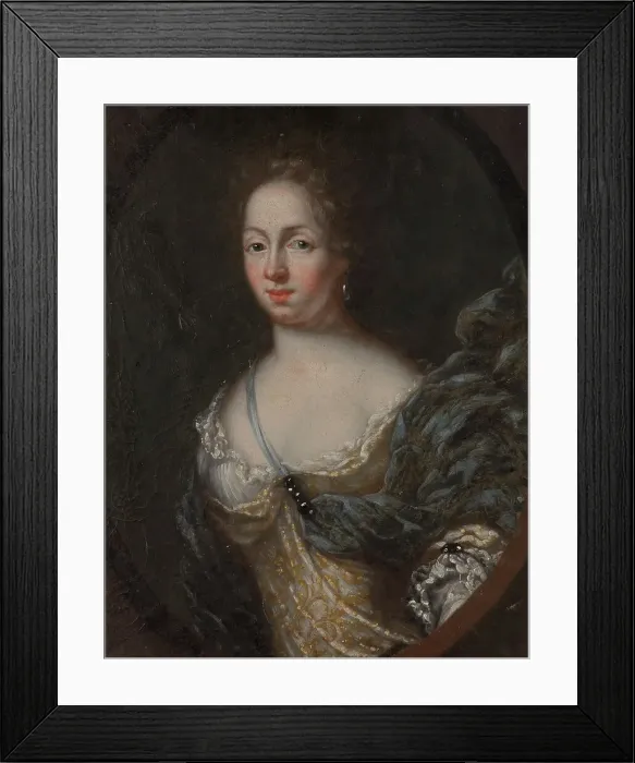Framed Print : Unknown woman, c17th century. Creator: David Klocker Ehrenstrahl Framed Print : Unknown woman, c17th century. Creator: David Klocker Ehrenstrahl