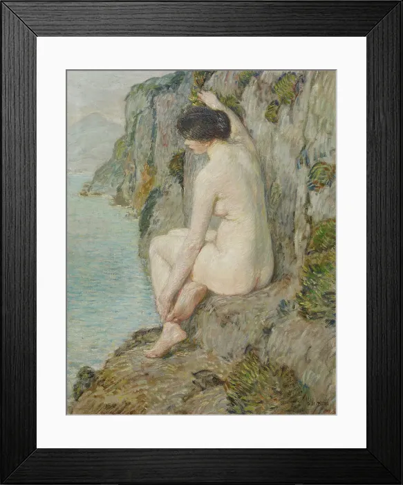 Framed Print : The Lorelei, 1904. Creator: Frederick Childe Hassam Framed Print : The Lorelei, 1904. Creator: Frederick Childe Hassam